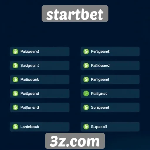 Métodos de pagamento disponíveis no Startbet